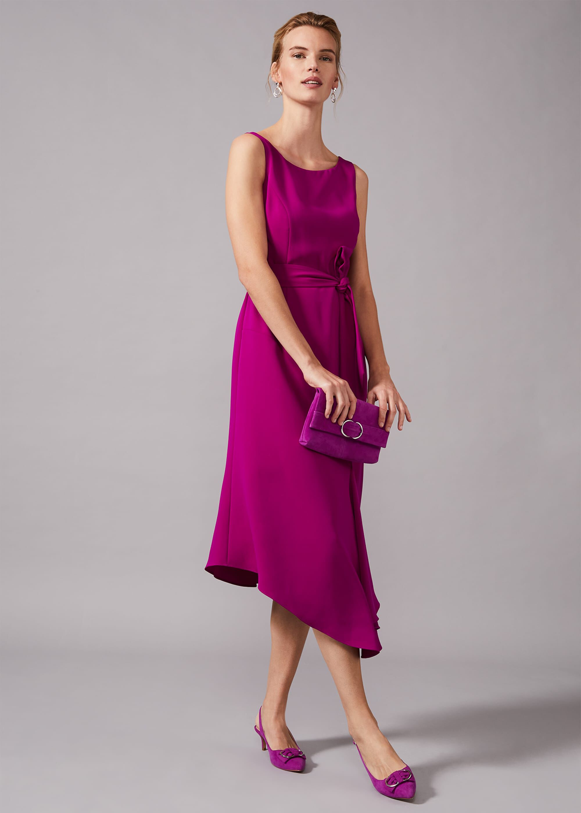 Tamara Asymmetric Dress | Phase Eight